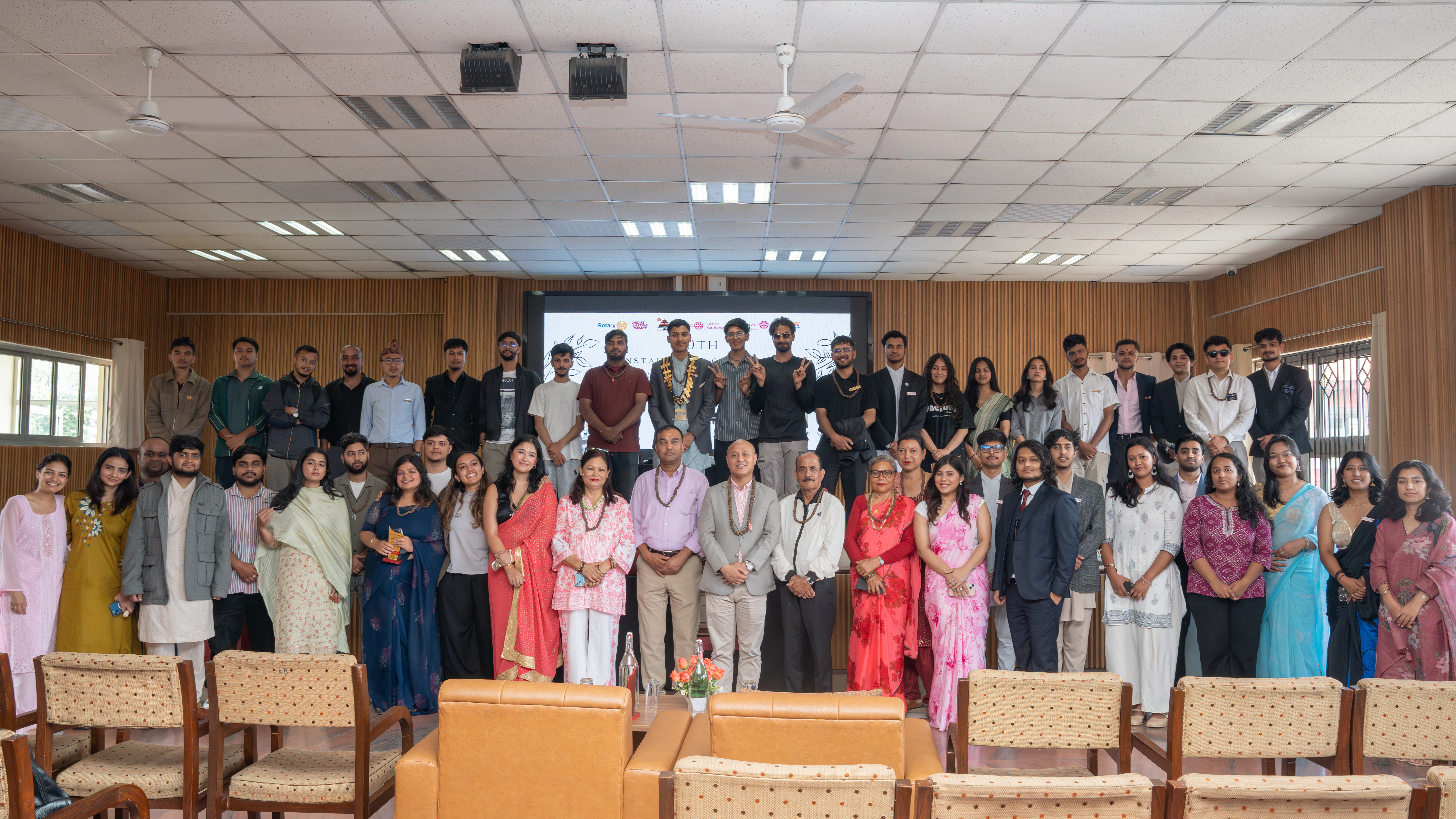 Rotaract Club of Kasthamandap members